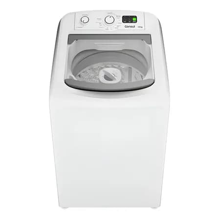 Máquina De Lavar Branca Consul 12kg Com Dosagem Econômica E Cor Branco 110v 127v