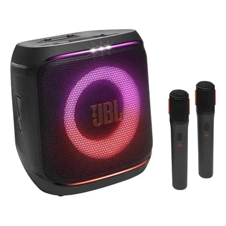 Caixa De Som Jbl Partybox Encore 2 C/ 2 Microfones