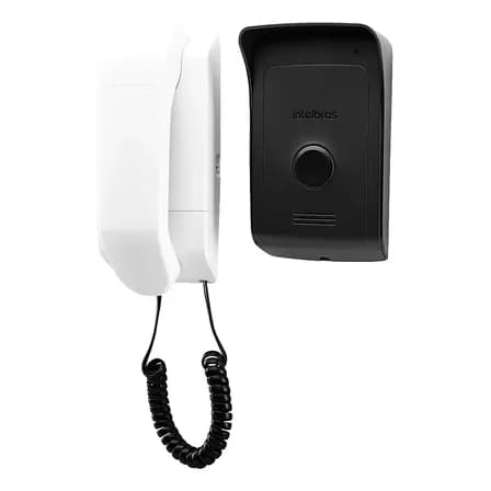 Intelbras Porteiro Residencial Ipr 1010 Preto Branco/preto 127/220v