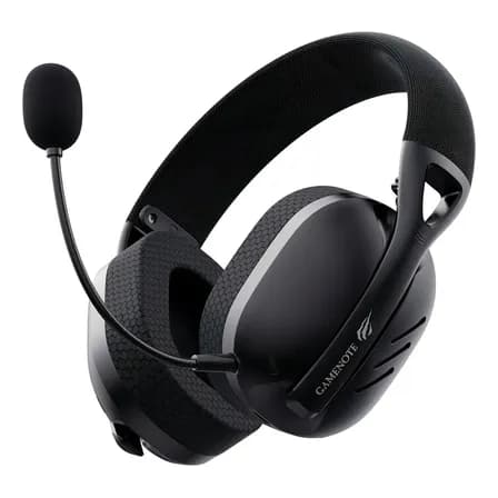 Havit Fone De Ouvido Headset Gamer Fuxi-h3 Quad-mode (com Fio E Sem Fio, Wireless 2,4ghz, Bluetooth, Cabo Usb-c, Cabo Auxiliar 3.5mm). Surround, Baixa Latência - Preto