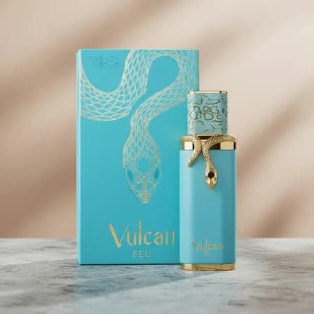 Perfume Arabe Vulcan Feu Fragrância Intensa E Marcante 100ml