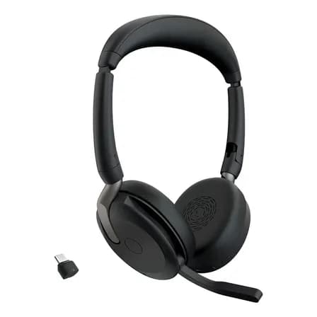 Jabra Evolve2 65 Flex Link380c Uc Stereo 26699-989-899 Preto