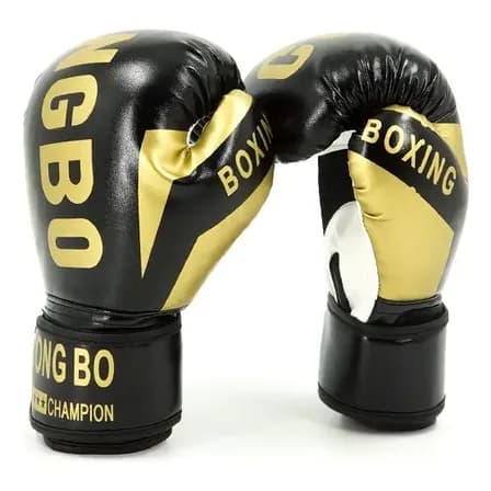 Luva Infantil De Boxe Para Treino E Proteção Único Preto
