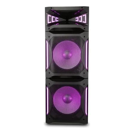 Caixa De Som Philco Extreme Ex Bass Preta 2500w Pcx30000 Bivolt Preto 127/220v