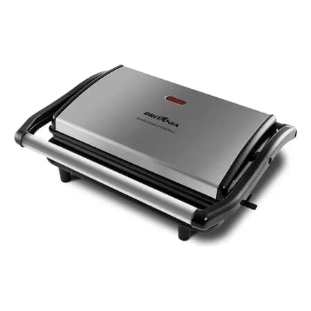 Sanduicheira Elétrica Britânia Press Bgr27i Cor Preto Inox 127v